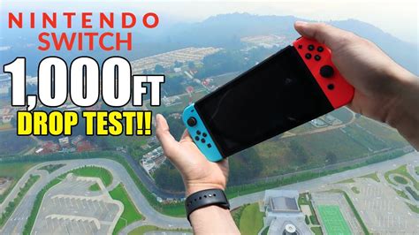 Watch The Nintendo Switch Survive A 1000 Foot Fall