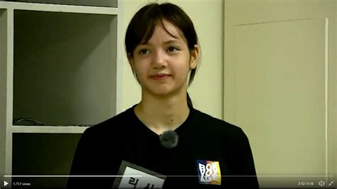 Blackpink Lisa With Completely Zero Make Up On Her Face On The Show