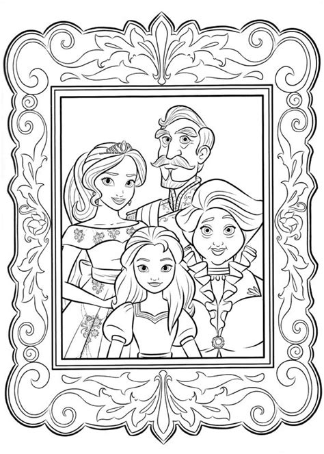 Coloring pages are a fantastic habit of allowing your child to sky their ideas, opinions and insight through artistic and creative methods. Princess Elena Coloring Pages - Free Printable Coloring Pages for Kids