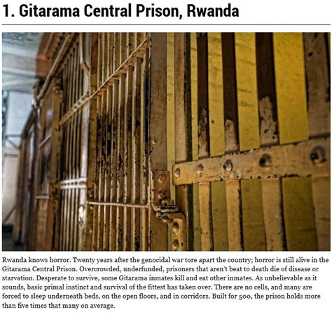 Worlds Most Dangerous Prisons 10 Pics