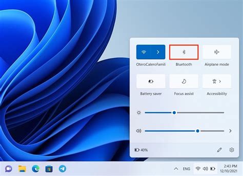 Cómo activar el bluetooth en Windows 11