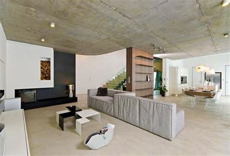 Concrete Ceiling Designs Screaming Industrial Style Contemporary