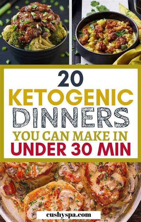 Keto Dinners You Can Make In Minutes Or Less Cushy Spa