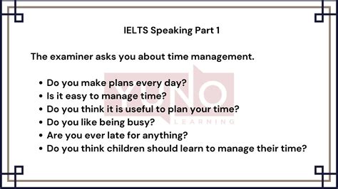 29 June 2023 Ielts Speaking Part 1 Time Sample Answer