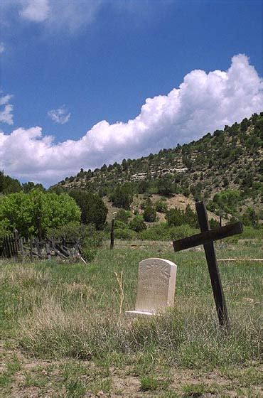 Dawson New Mexico Ghost Town Cemetery Picture Gallery