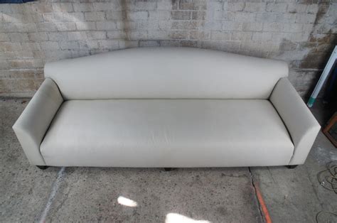 Vintage Transitional Beige Camelback Sofa Couch For Sale At 1stdibs