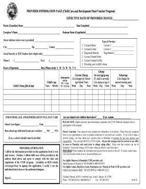 Ccdf provider page state form 10 11 bcc 0805 adem draft