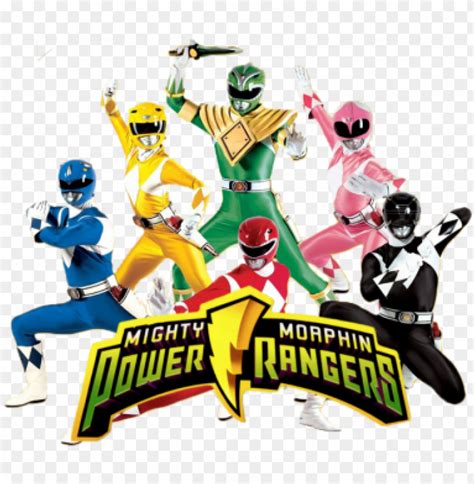Power Rangers Logos Mighty Morphin Power Rangers Title Png Disney