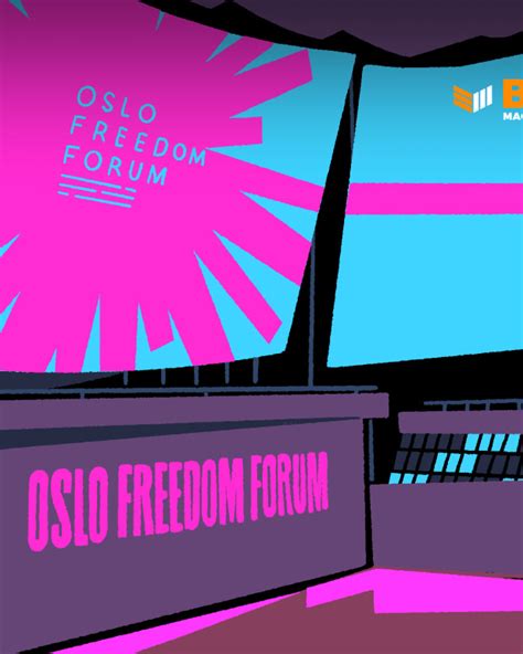 Bitcoin Purpose At Oslo Freedom Forum Bitcoin Magazine