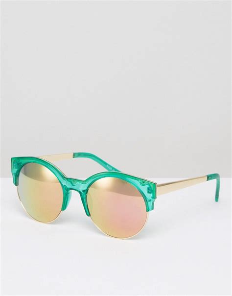 Mirrored Colored Round Sunglasses Round Sunglasses Sunglasses Women Aviators Sunglasses