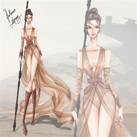 Your Favorite Star Wars Characters Reimagined In High Fashion Dresses