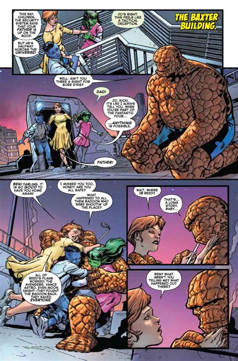 Comics Continuum Marvel Comics First Looks Fantastic Four 45