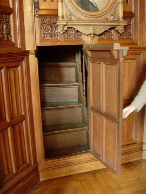 Stairs Behind Secret Door Stashvault Secret Stash Compartments