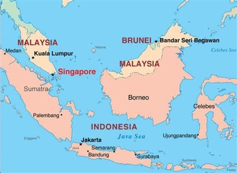 Where Is Singapore Located World Map Asia Countries And Continent