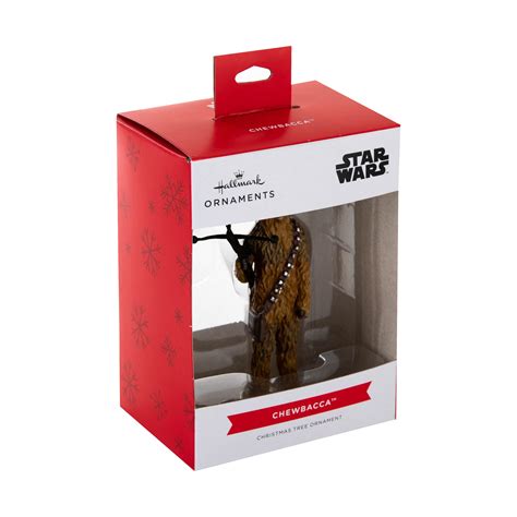 Collectable Star Wars Christmas Ornament Chewbacca And Bowcaster De