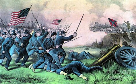 American Civil War Battle Photograph By Photo Researchers Fine Art
