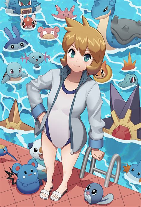 I Drew Misty And Her Precious Water Pokemon I Hope You Like It Water