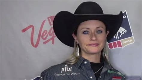 Wrangler Nfr 2019 Stevi Hillman Wins Barrel Racing Round 9 With Fastest Time Of The Rodeo Rfd Tv