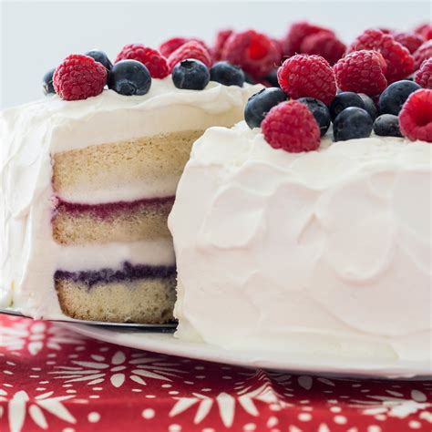 Red White And Blue Ice Cream Cake Recipe