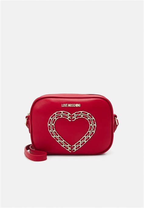 Love Moschino Across Body Bag Rosso Red Uk