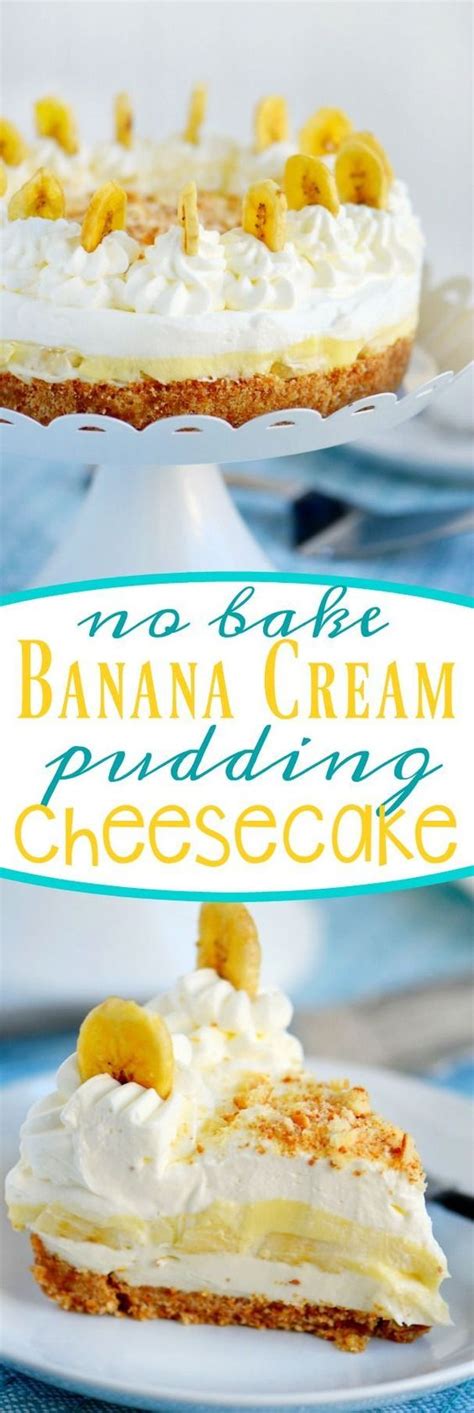 They taste decadent, like bananas foster without all the butter and extra calories. Get ready to delight friends and family with this stunning No Bake Banana Cream Pudding ...