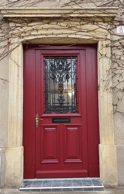 Porte Bois: Porte En Bois Avec Fer Forge