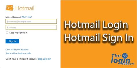 Hotmail Com Login Hotmail Sign In How To Be Outgoing Login