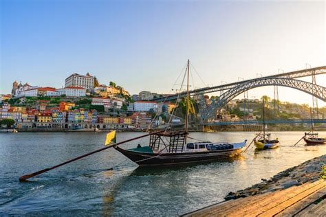 Premium Photo Porto Portugal Old Town Cityscape On The Douro River