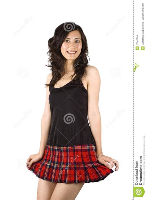 Asian Girls In Plaid Skirts