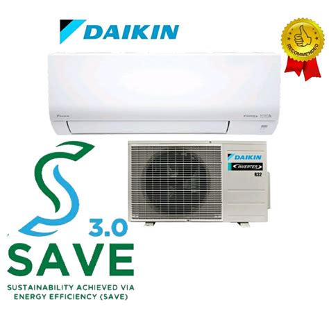 Daikin R Hp Inverter Air Conditioner Ftkf Bv Mf Penghawa Dingin