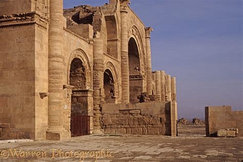 Ancient Assyria Temple At Hatra Photo Wp