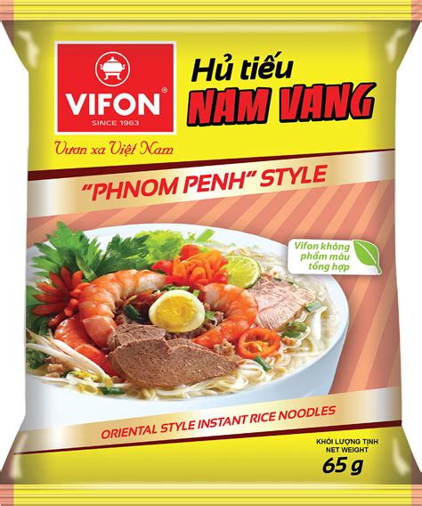 Instant Rice Noodles – Phnom Penh Style 65g (Hủ Tiếu Nam Vang) - VIFON