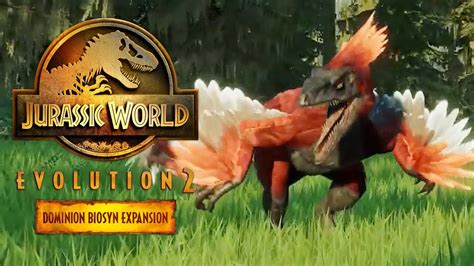 Species Field Guide Pyroraptor Jurassic World Evolution 2 Dominion Dlc Youtube