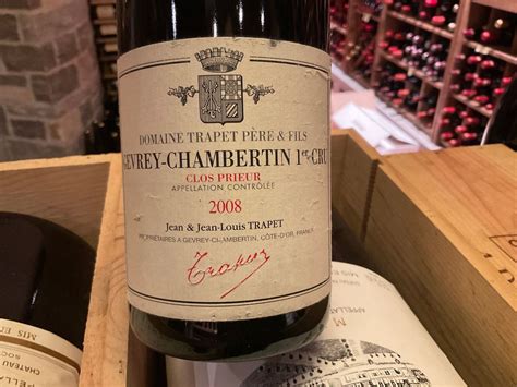 2008 Domaine Trapet Gevrey Chambertin 1er Cru Clos Prieur France