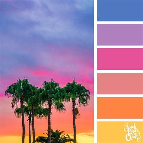 Tropical Sunset 25 Color Palettes Inspired By Spectacular Skies