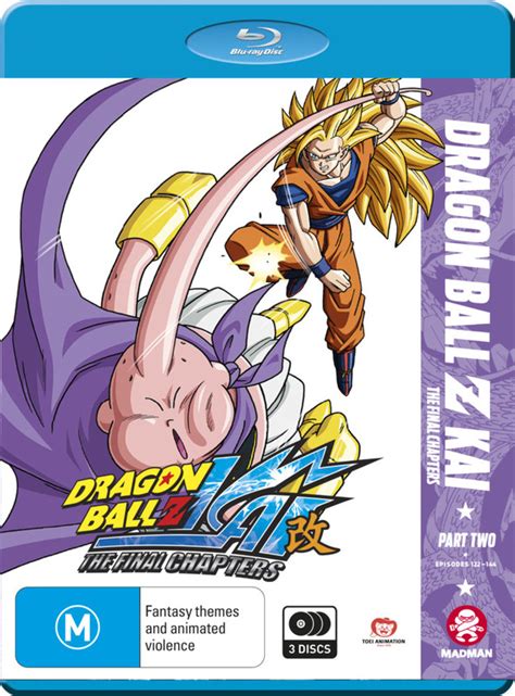 Completed its run on june 23, 2018 at 11pm/10c. Dragon Ball Z Kai: The Final Chapters - Part 2 | Blu-ray | Buy Now | at Mighty Ape Australia