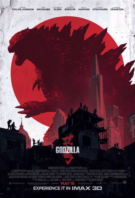 Official theatrical movie poster for king kong vs. Godzilla 2014 Official IMAX Movie Poster - NoveltyStreet
