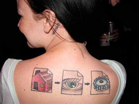Suicide Girl Lynn Lavallees Web Engineer Tattoo