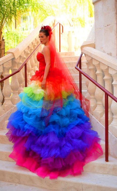 Will You Dare The Colorful Wedding Dress Fashion Industry Network