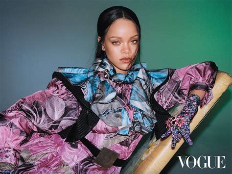 Rihanna Poses In Full Fashion Force By Hanna Moon For Vogue Hong Kong
