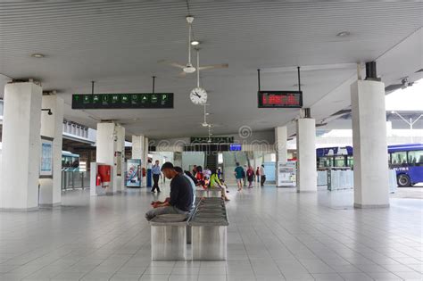 Hotels near kuala lumpur sentral railway station. People Waiting At The Bus Station In Kuala Lumpur ...