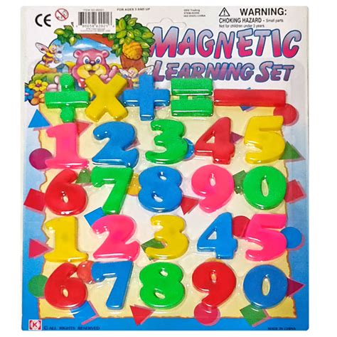 Magnetic Numbers 25pcs Noodle Kidz