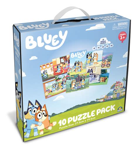 Bluey Puzzles And Games Mjm Australia