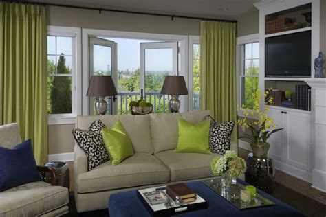 Vibrant Green And Gray Living Rooms Ideas Interior Vogue