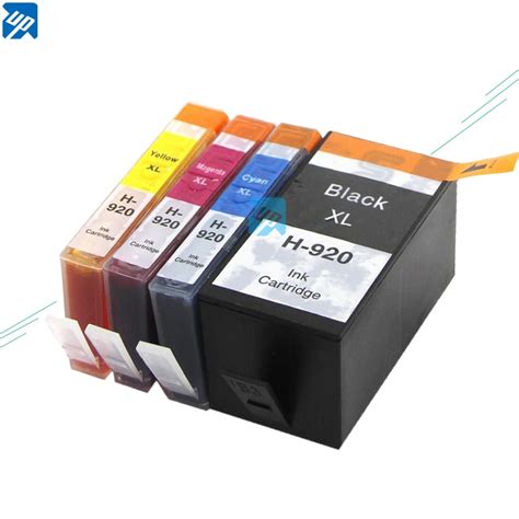 Up Brand 4 920xl Ink Cartridge For Hp Officejet 6000 6500 7000 7500a