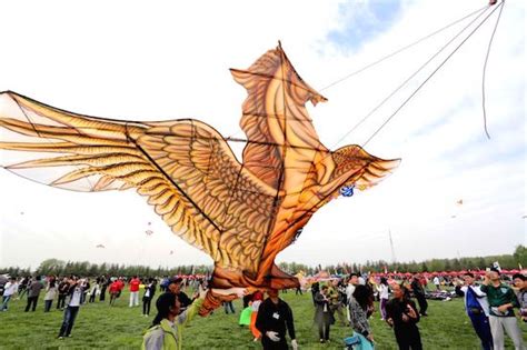 April 16 2021 Soars On Kites Wings 38th Weifang International Kite Festival Worlds Biggest