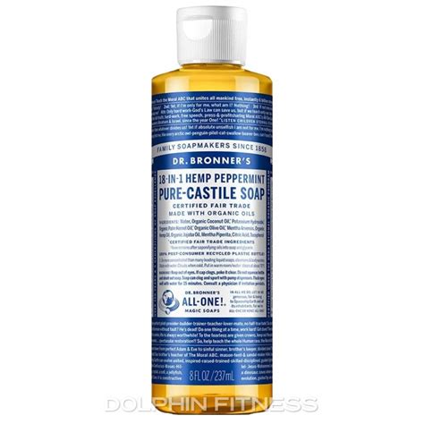 Dr Bronners Peppermint All One Magic Soap 240 Ml