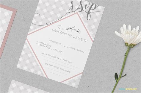 How to download & wedding invitation card psd. Free Wedding Invitation Mockup PSD on Behance