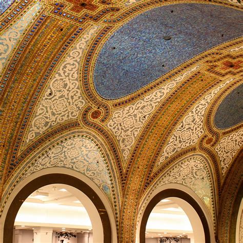 Macys Tiffany Mosaic Ceiling The Most Beautiful Places In Chicago