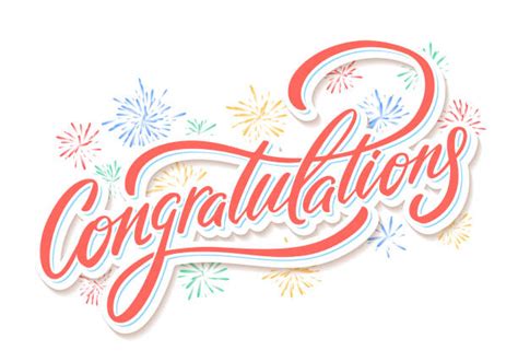 Congratulations Word Illustrations Royalty Free Vector Graphics And Clip
